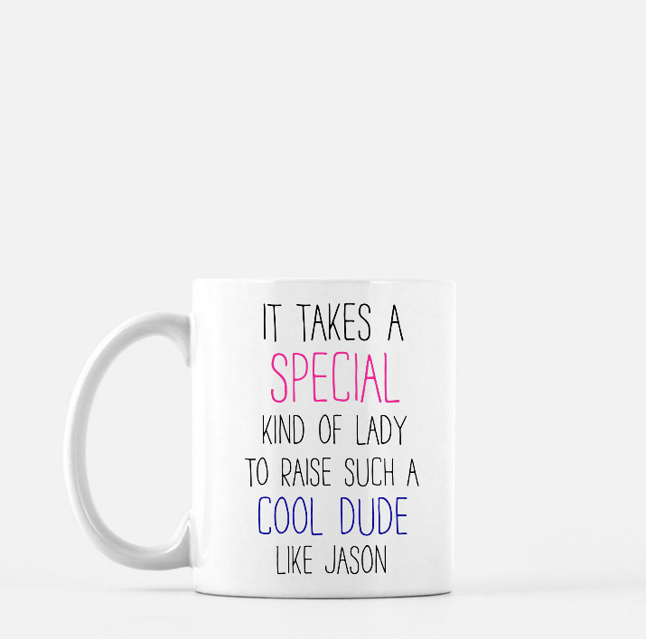 Thumbnail: Custom Coffee Mugs | Boyfriends Mom Gift | It Takes Someone Special