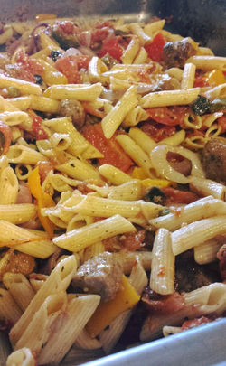 Sausage & Pepper Penne