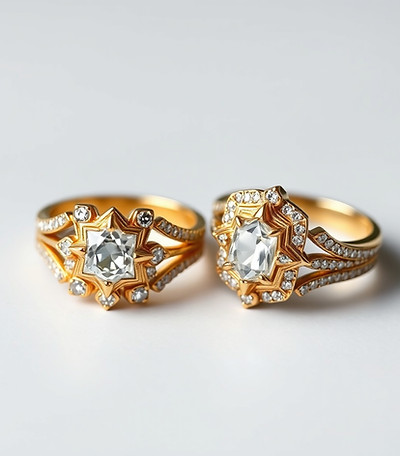 anillos de boda de oro mujer y hombre.jp