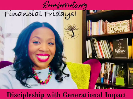 Financial Fridays! You need clarity to go with your vision!
