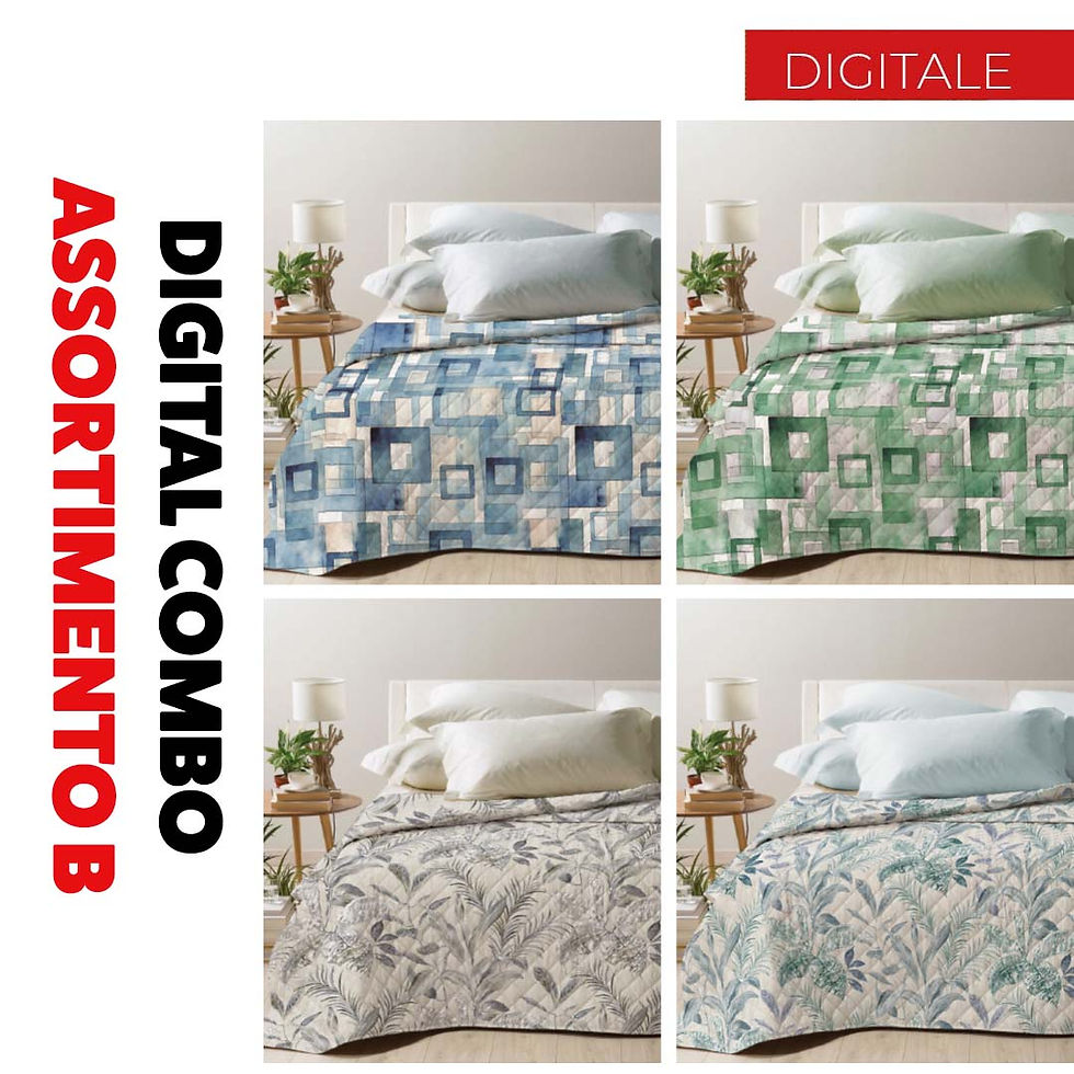 DIGITAL COMBO • DIGITAL SOFT TOUCH • Boutis Stampato