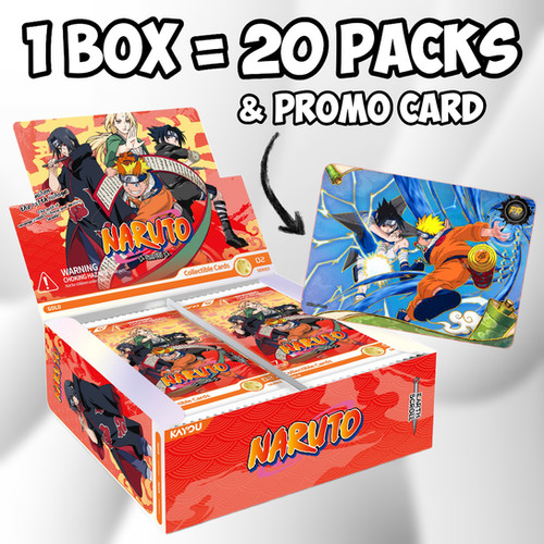 Kayou Naruto Booster Boxes | 9 Tails Collectibles