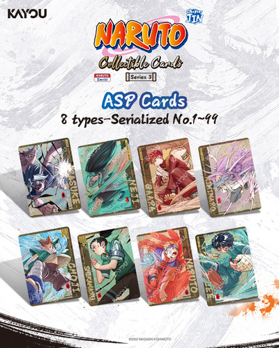 CASE of 36 Boxes] Kayou Naruto Series 3 - Chapter Jin 5-Pack