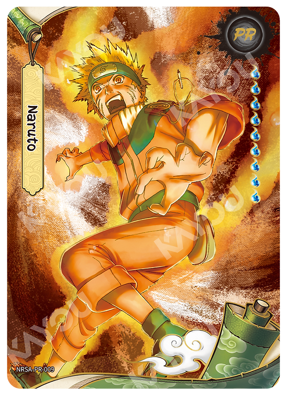 NRSA-PR-009 - Naruto Uzumaki PR 009 - Series 3 Promo | 9 Tails