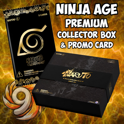 Kayou Naruto NINJA AGE - Premium Collector Box | 9 Tails Collectibles