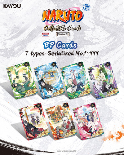 CASE of 36 Boxes] Kayou Naruto Series 3 - Chapter Jin 5-Pack