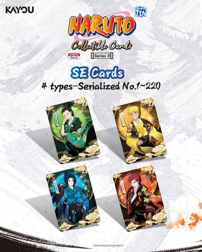 Kayou Naruto Series 3 - Chapter Jin Booster Box | 9 Tails Collectibles