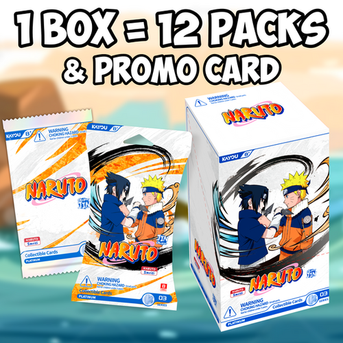 Kayou Naruto Series 3 - Chapter Jin Booster Box | 9 Tails Collectibles