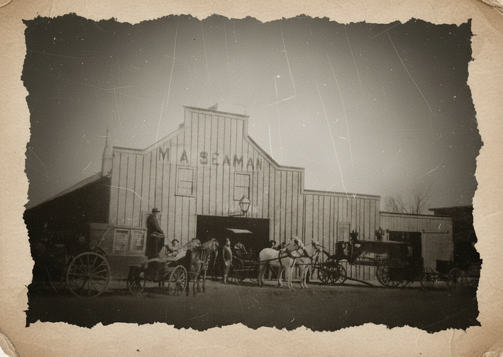 Ragsdale Delivery, Muskogee, Oklahoma Indian Territory, 1889