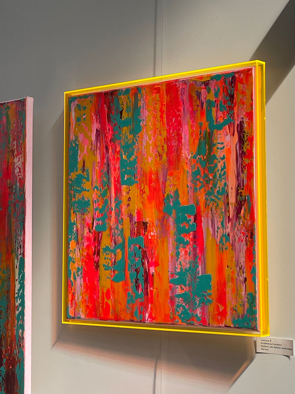 Miniaturbild: Acrylfarbe auf Leinwand ´Luminous I‘