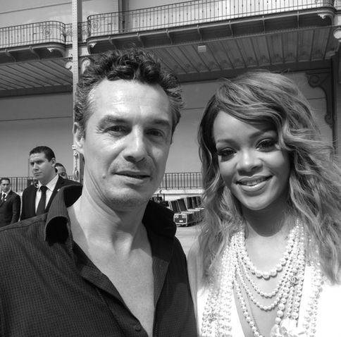 Rihanna au défilé Chanel