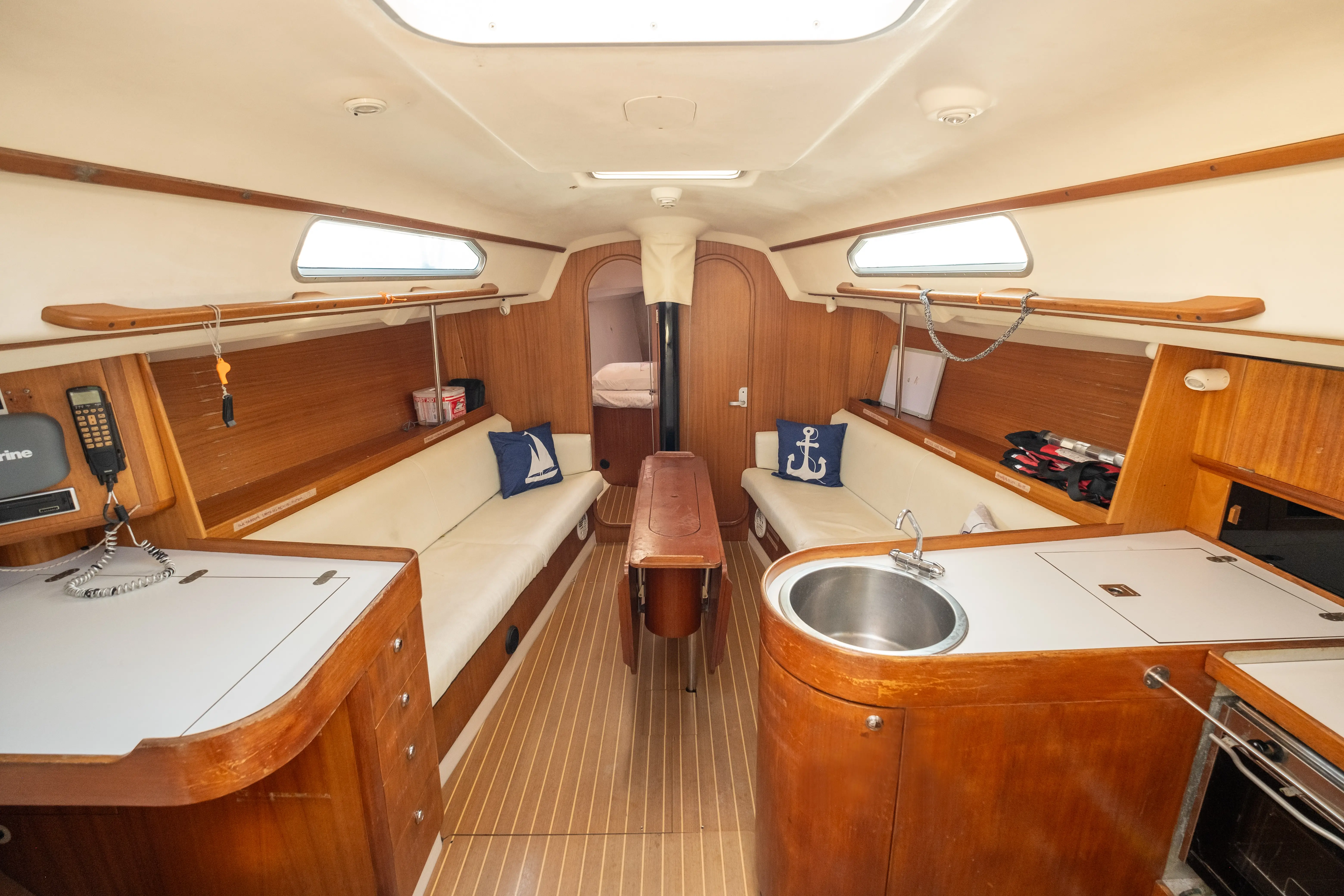 X Yatch IMX40 | IMX 40 iç tasarım