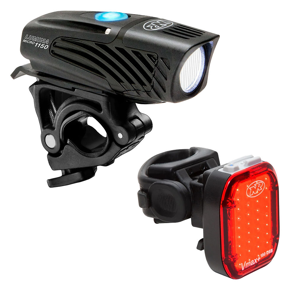 NiteRider Lumina Micro 1150/Vmax+ 180 Head and Taillight Combo