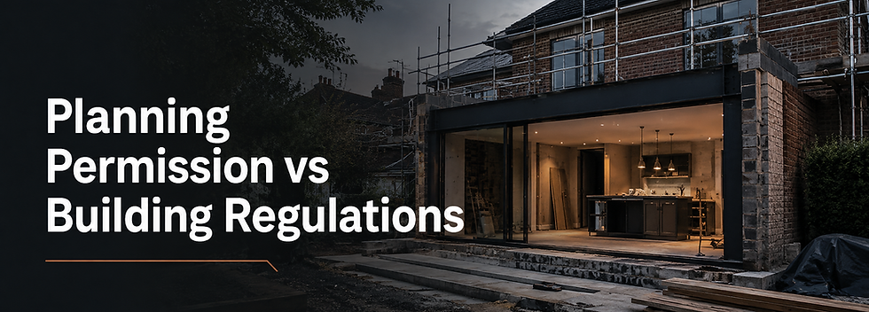 Planning Permission vs Building Regulations