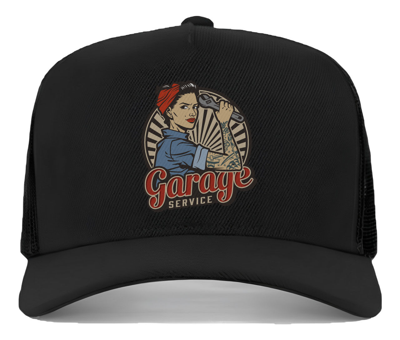 Boné Trucker Racing Old School MD5