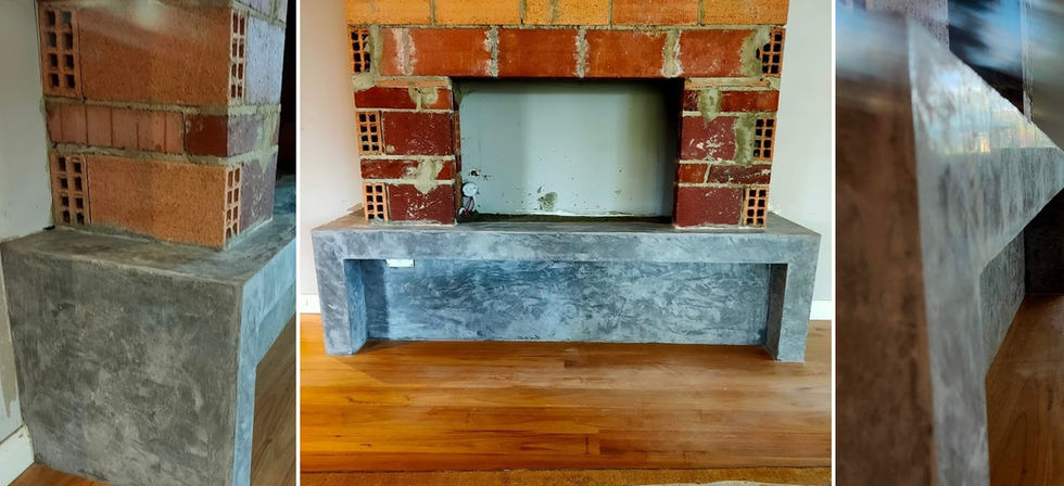 Fireplace After