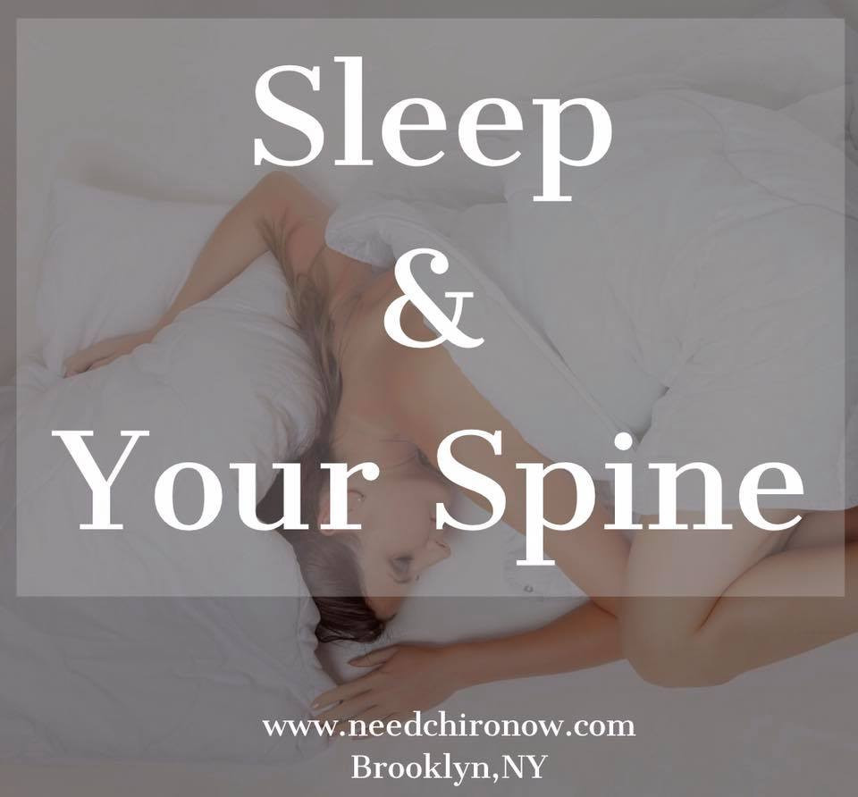 Chiropractic, sleep, spine