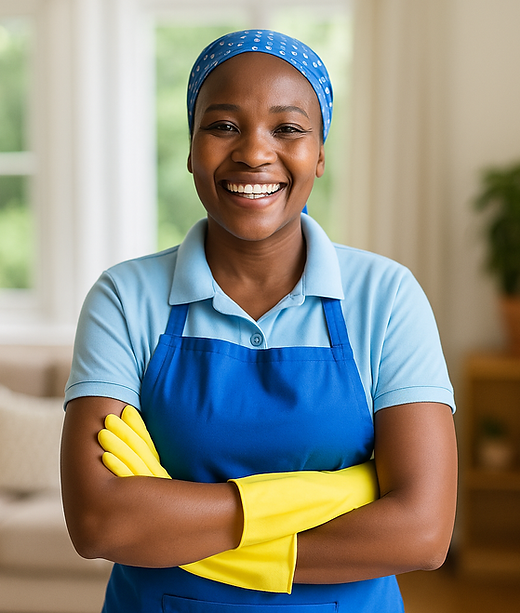 Cleaning lady