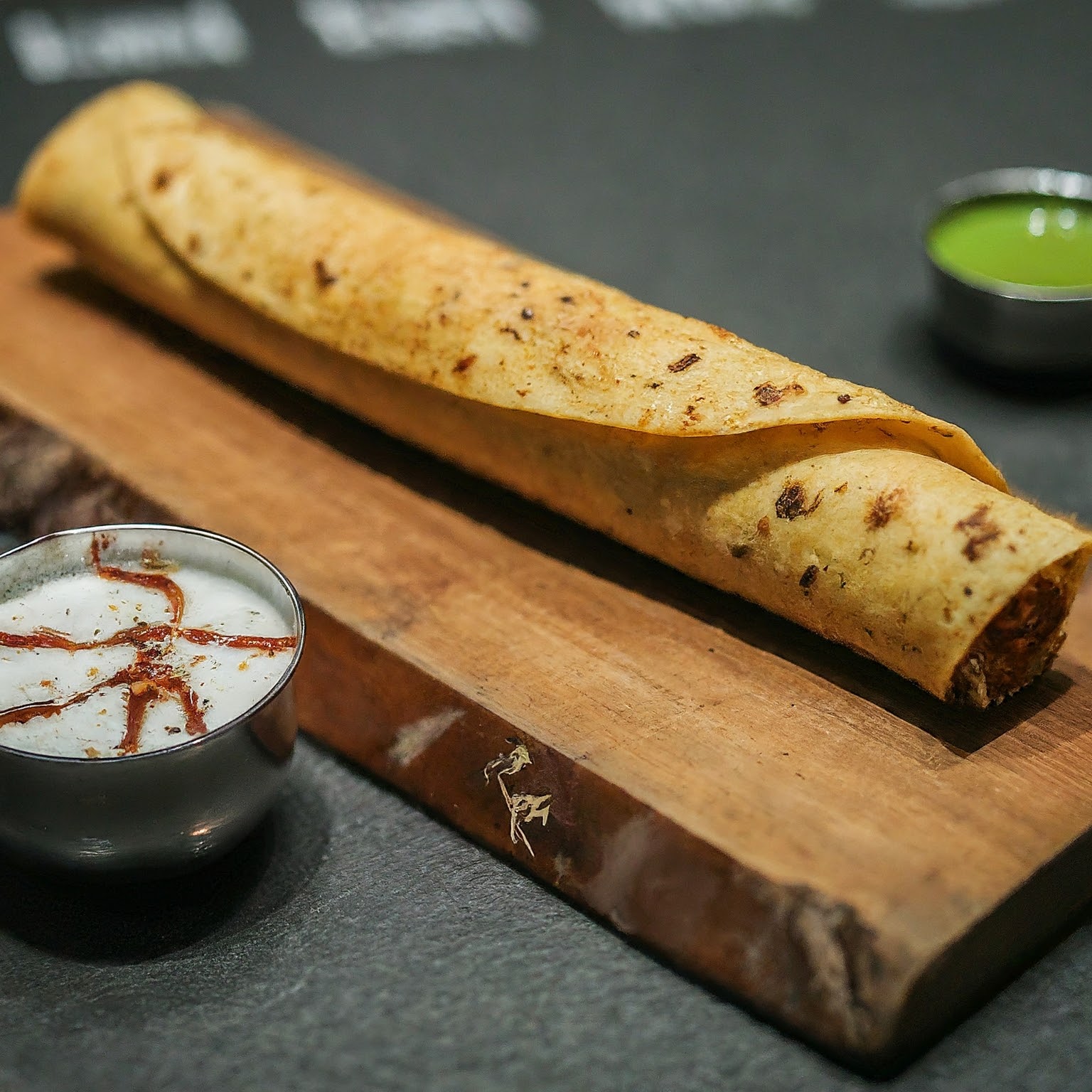 Arranged Food and Objects