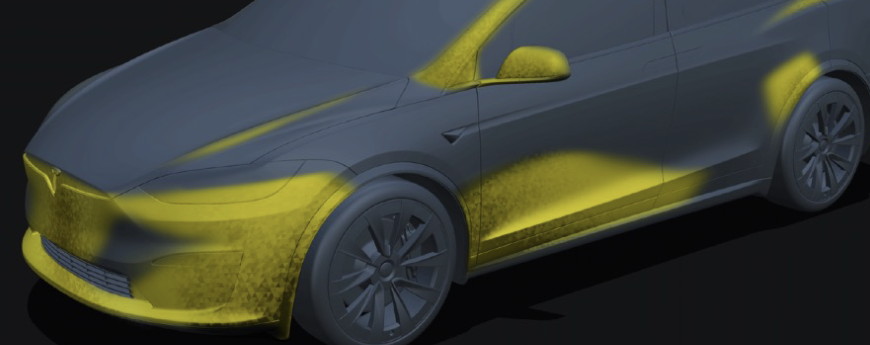 Shape Sensitivity Visualization