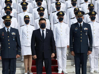 Ορκωμοσία 135 νέων Ικάρων στο Τατόι παρουσία του Υφυπουργού Άμυνας Ν. Χαρδαλιά