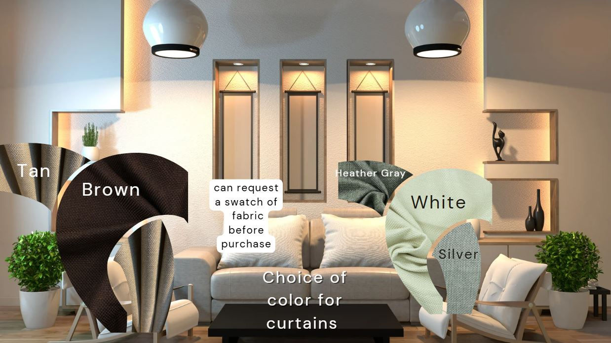 Linen Curtains (without lining)
