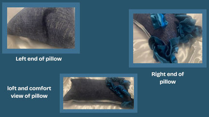 Exclusive Pillow (elegant gift as comfort and art deco)