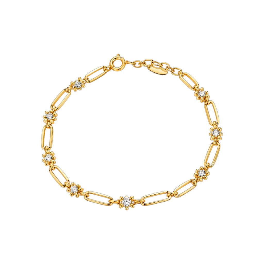 Colar Cruzadas Dourado