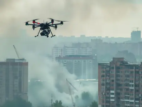 Drone, Disaster, Smoke