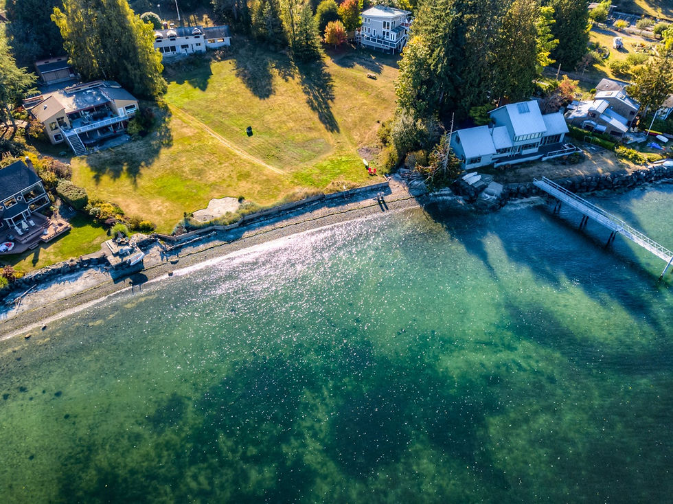 Beach, Drone, Ocean, Shoreline