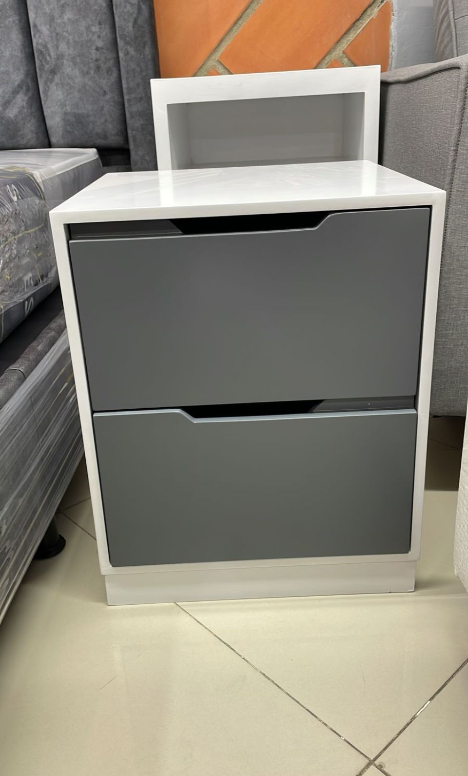 Nochero Madera 2 Cajones