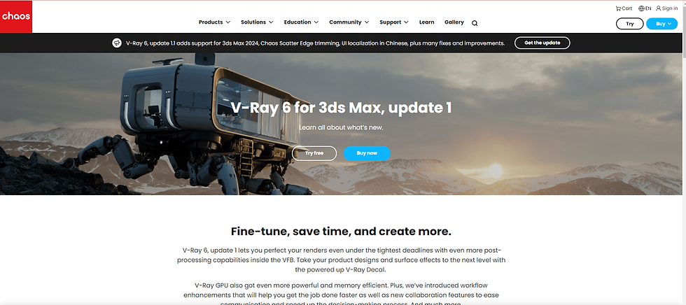 Vray update