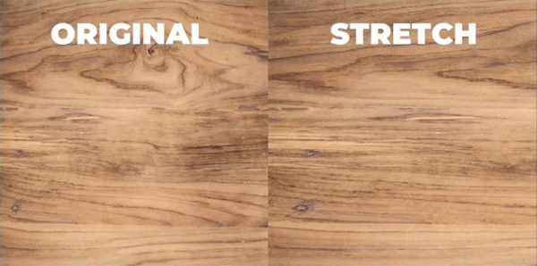 stretched textures