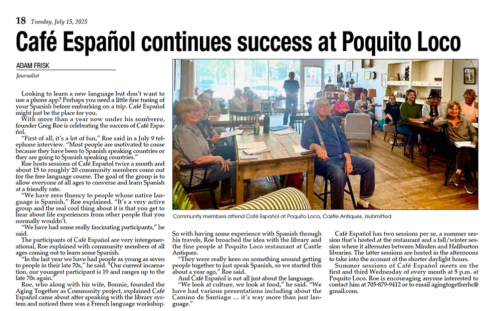 Aging Together is in the news again