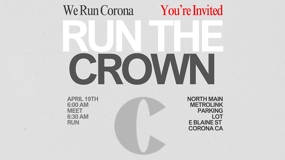 Running into Community: The Launch of We Run Corona!