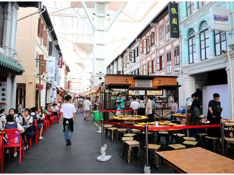 Những khu phố ẩm thực không thể bỏ qua khi ghé Singapore
