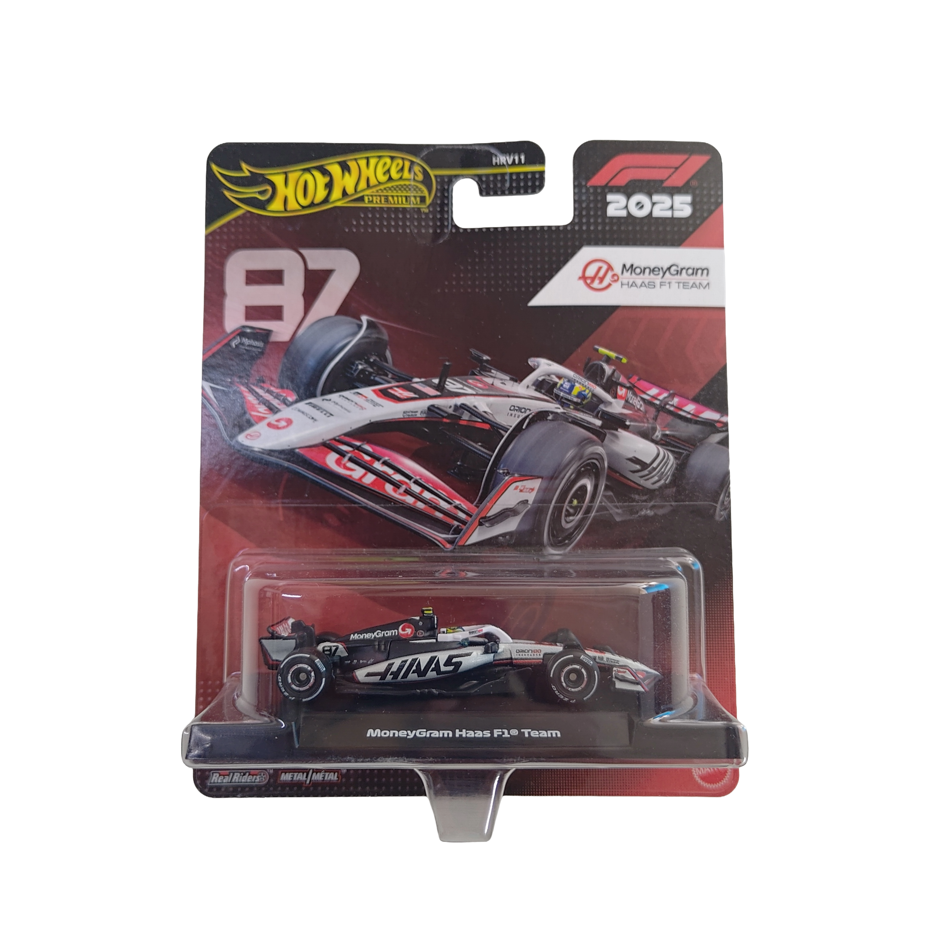 Hot Wheels Premium Formula 1 - MoneyGram Haas F1 Team #87