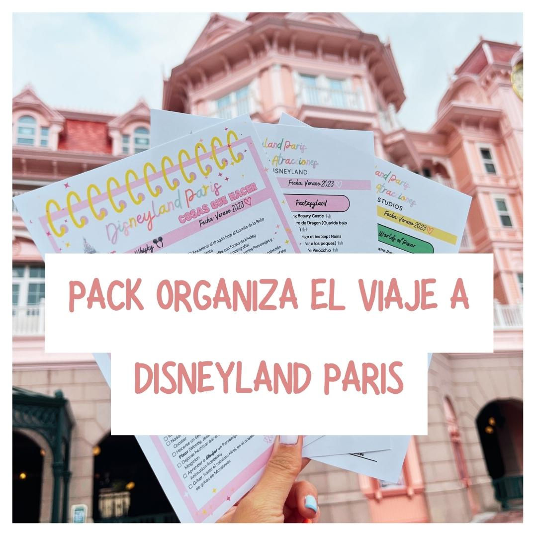 Pack personalizado organiza el viaje a Disneyland Paris