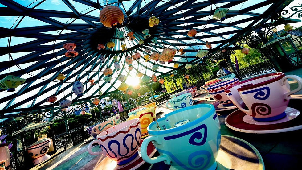 Mad Hatter's Tea Cups Disneyland Paris