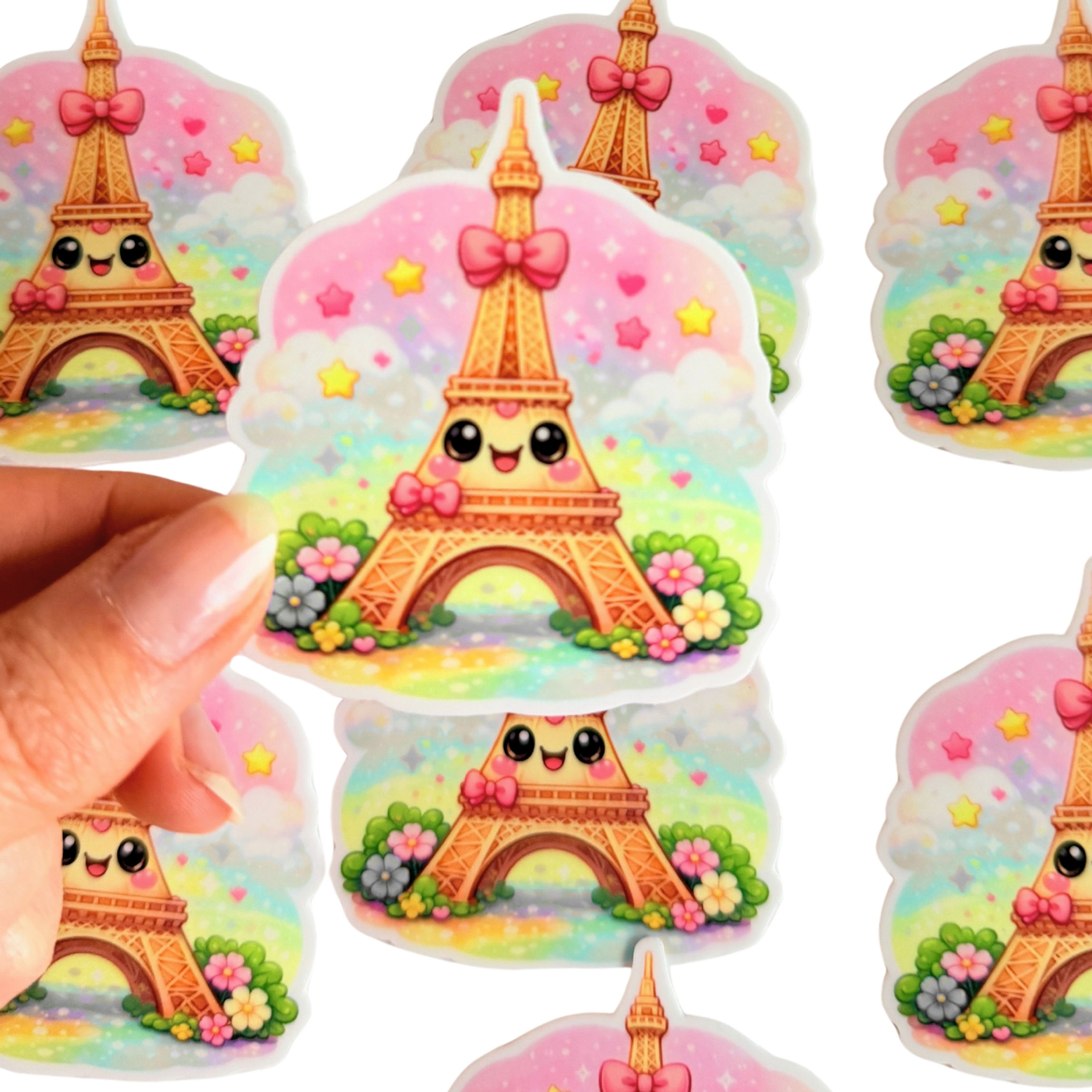 Pegatina Cute Torre Eiffel