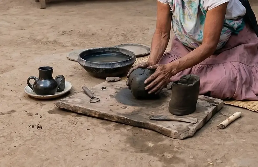 Miniatura: Black Clay Mezcal Decanter