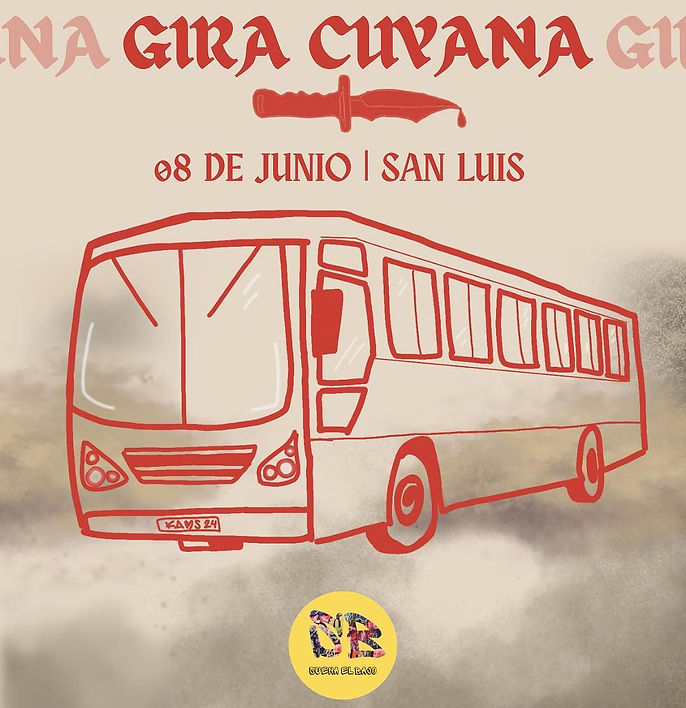 Subite al bondi de la Gira Cuyana y cáete a la segunda Fecha que vuelve SUENAN LAS PIBAS E