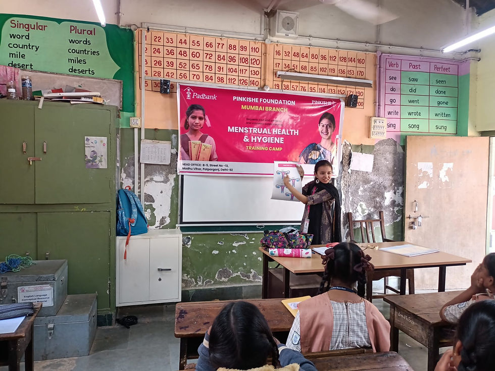 Free Sanitary Pad Donation & Menstrual Literacy Workshop | Mumbai | 27th Jan 2023