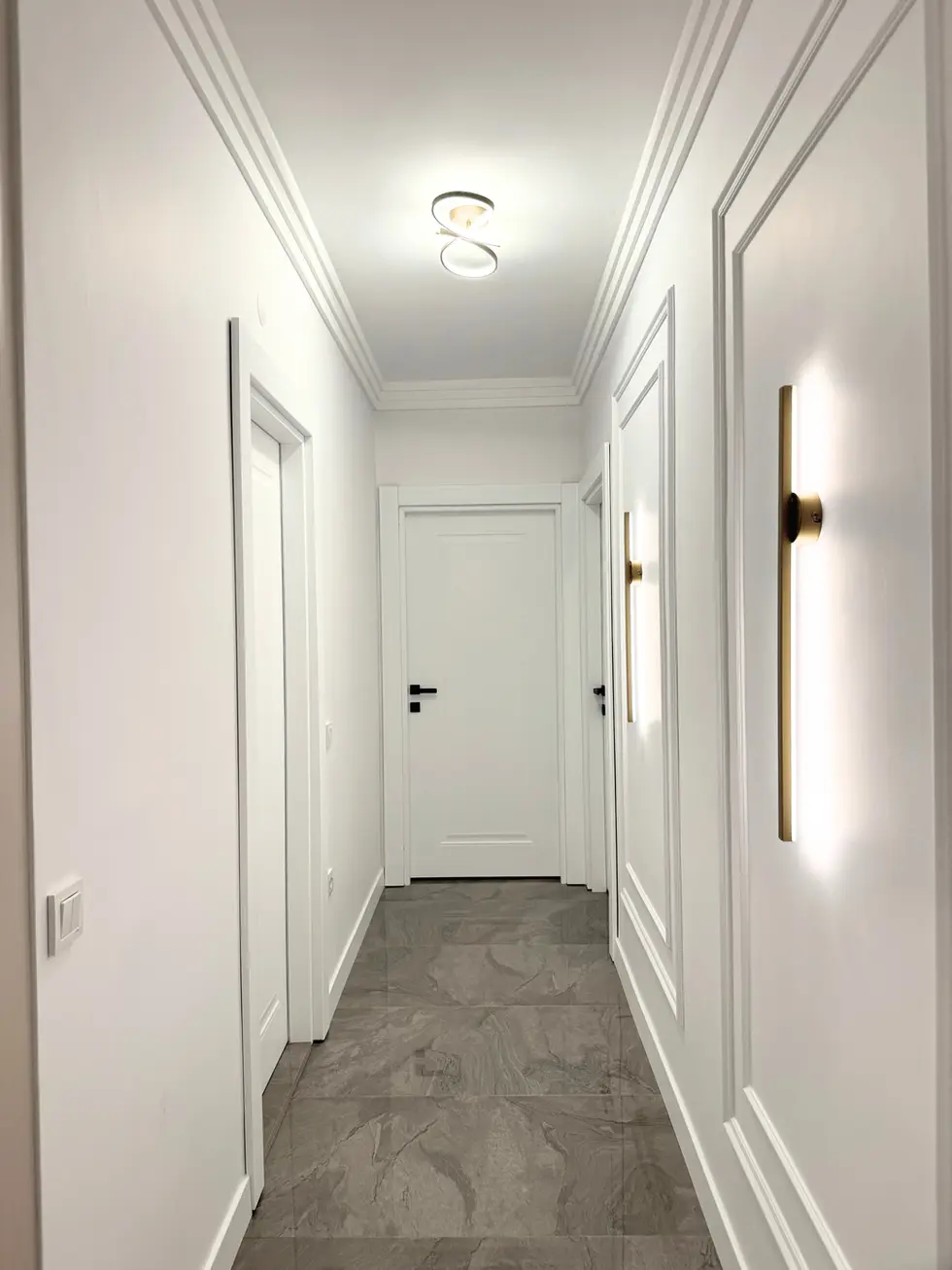 koridor tasarımı, çitalama sistemi, aplik