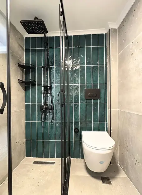 Yeşil banyo tasarımı.3