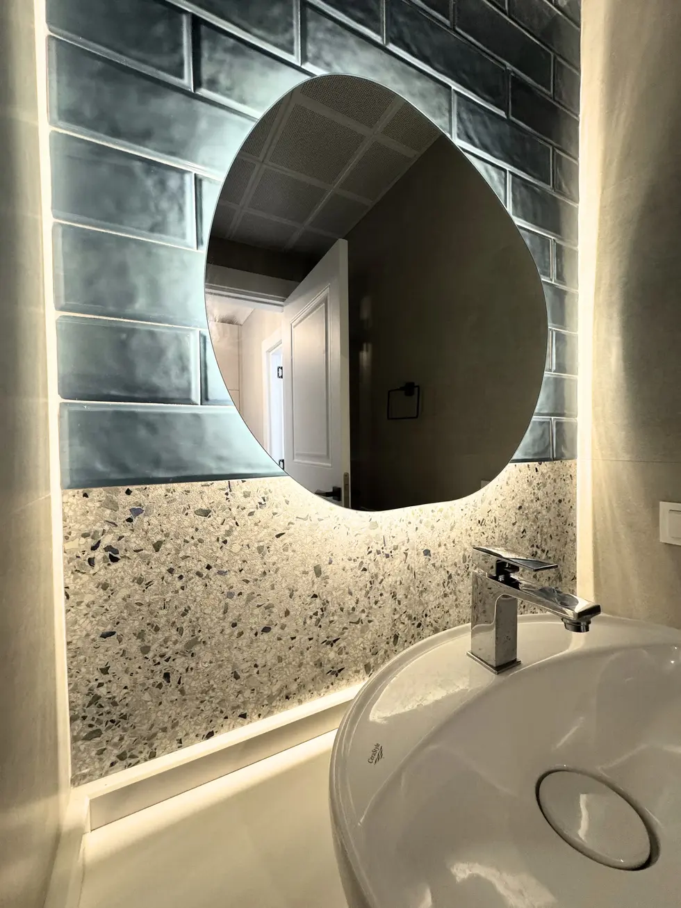 terazzo seramik banyo tasarımı