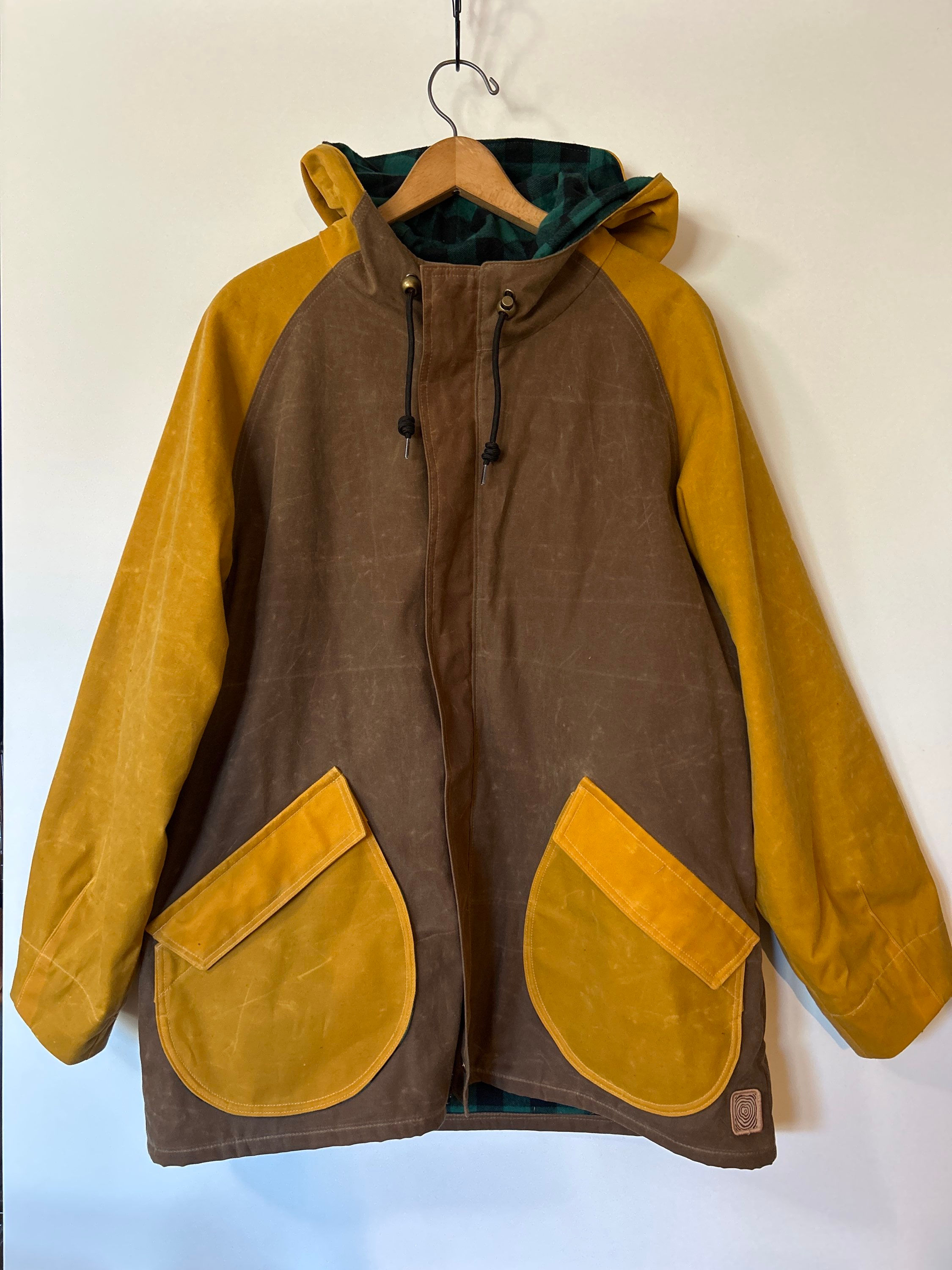 Lined Waxed Canvas Jacket - Unisex Medium