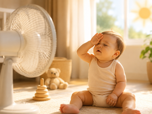 bébé canicule