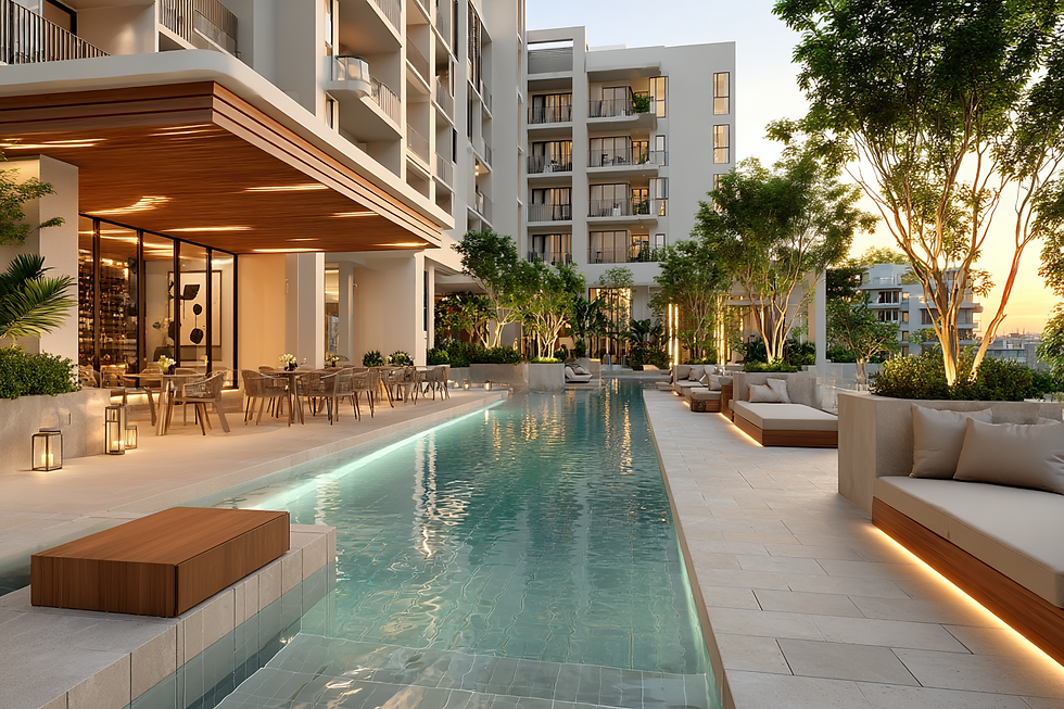 meswag_50626_swimming_pool_area_of_an_upscale_condo_--ar_32_-_21ff5440-2393-4794-970c-59a1