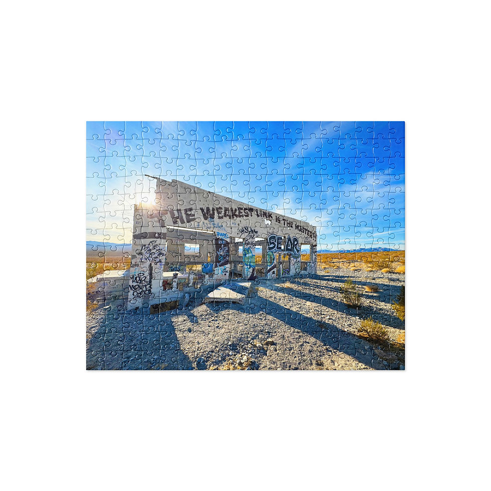 Abandon Nevada Sunsetting Puzzle